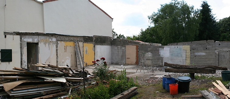 Reconstruction d’une extension </br></noscript> à Nantes (44)