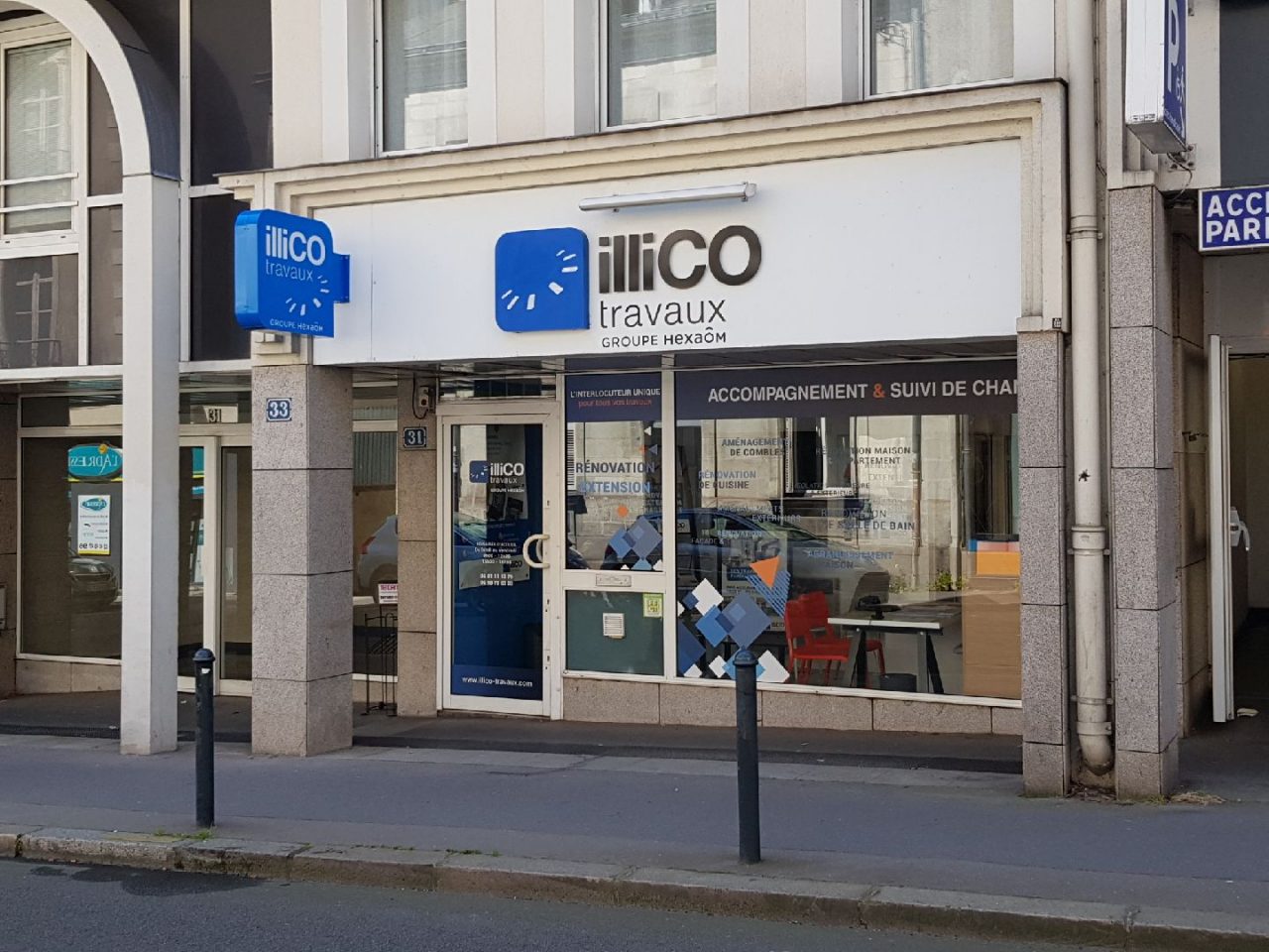 illiCO travaux Nantes : vitrine agence