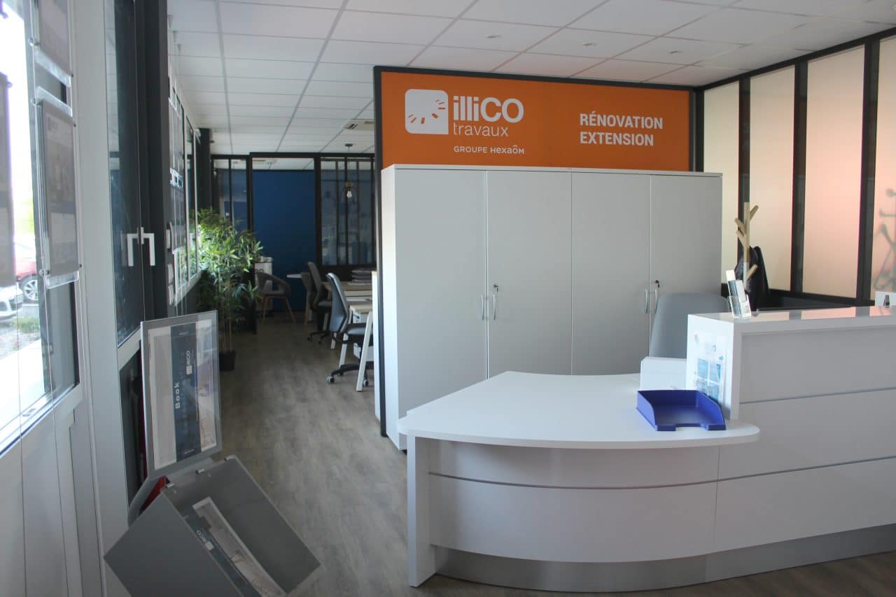 agence illiCO travaux Niort accueil