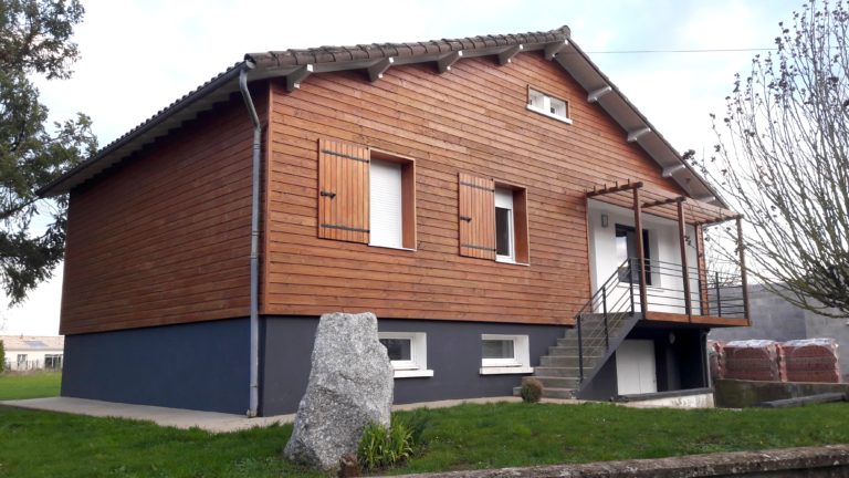 Aménagement extérieur d’une maison près de Niort (79)