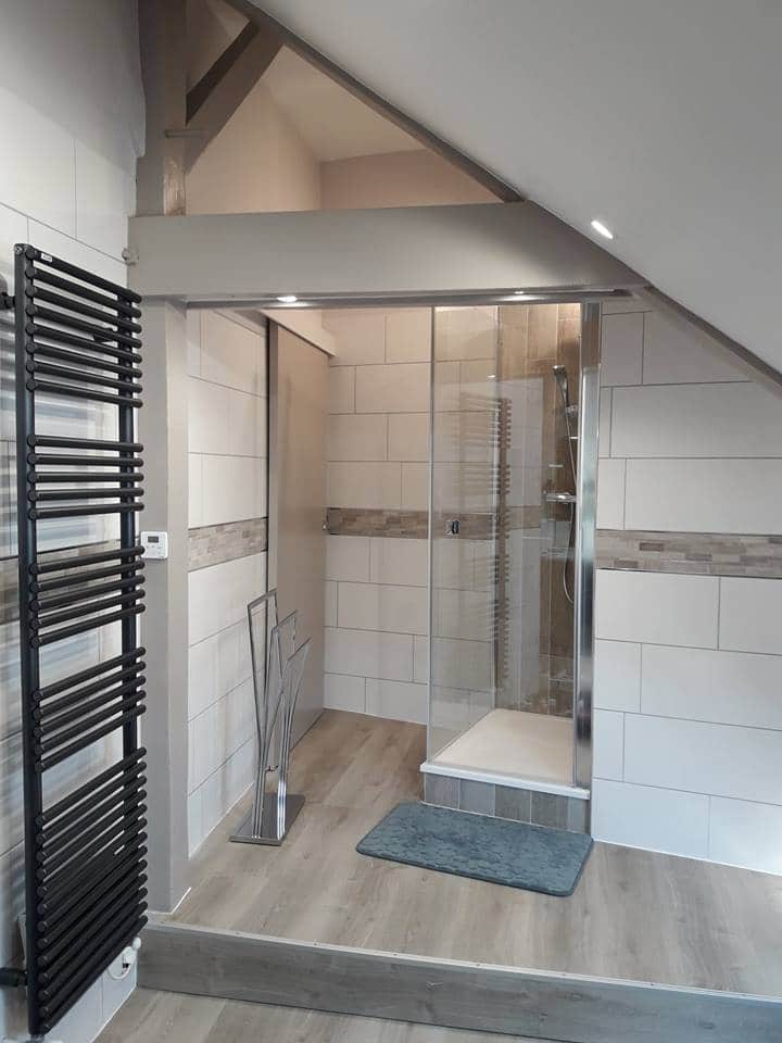 rénovation de salle de bain sous combles