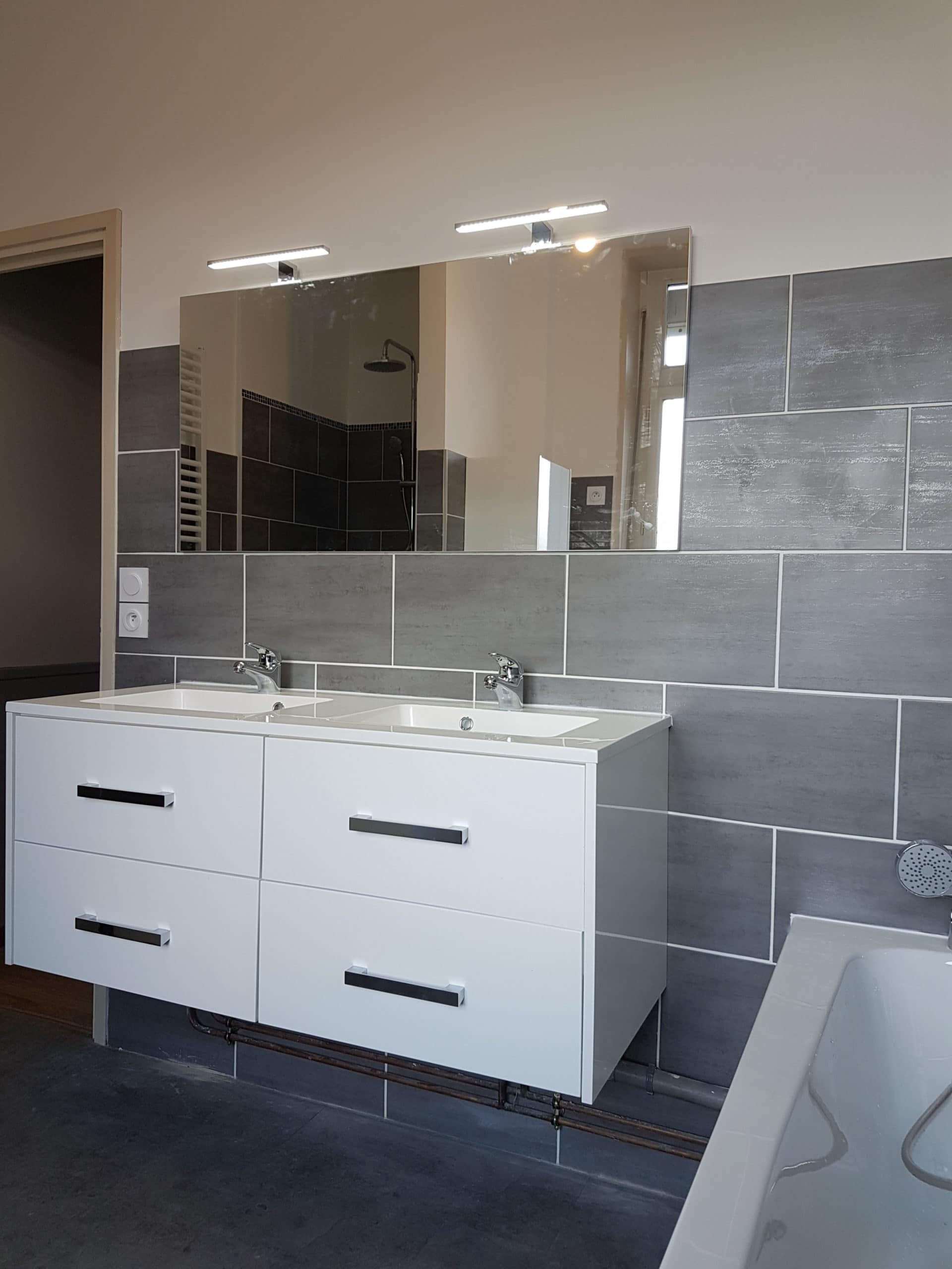 Rénovation d’une salle de bain – Lille Nord-Ouest (59)