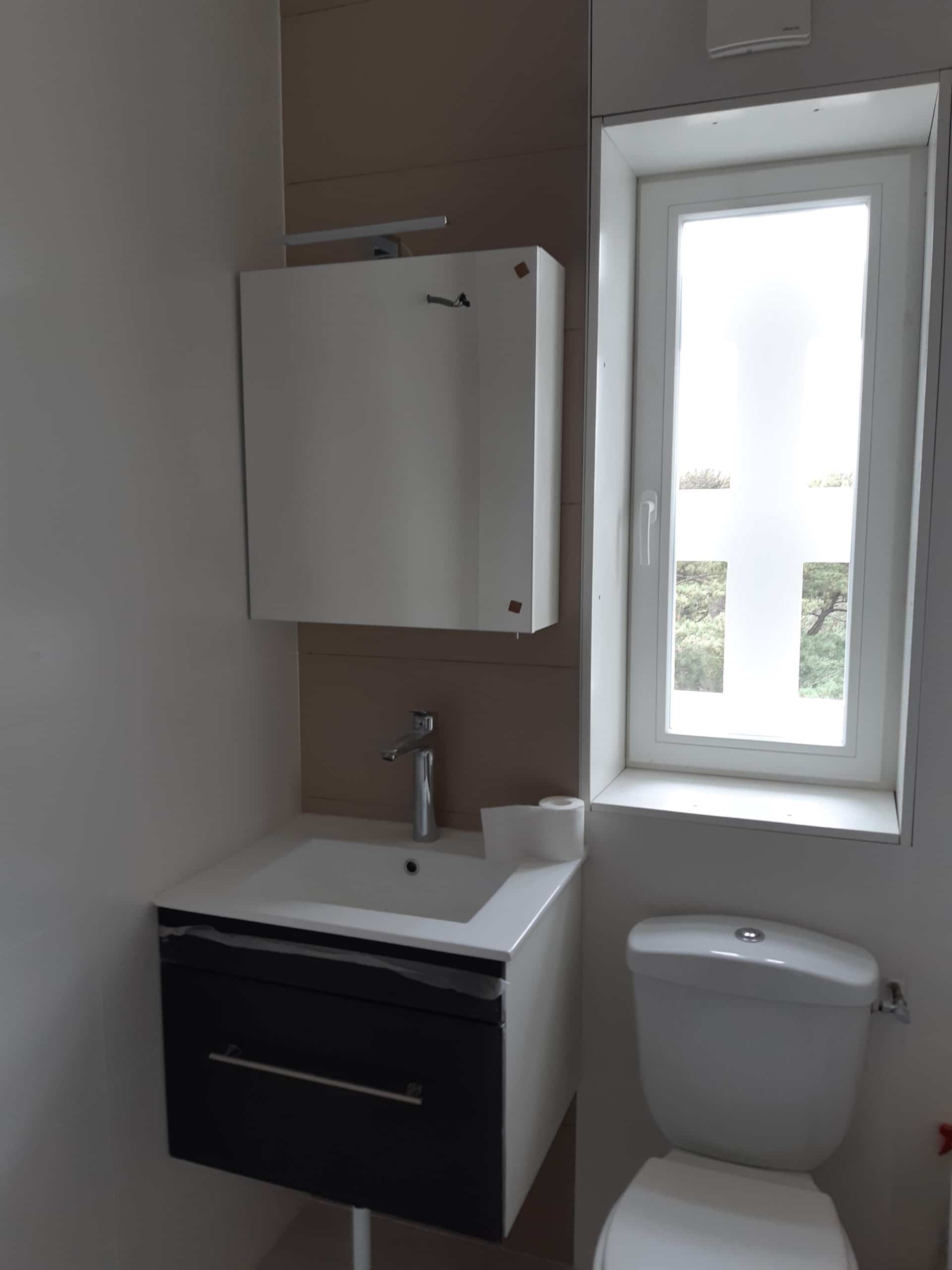 Création d’une salle de bain dans un appartement à Nantes (44)