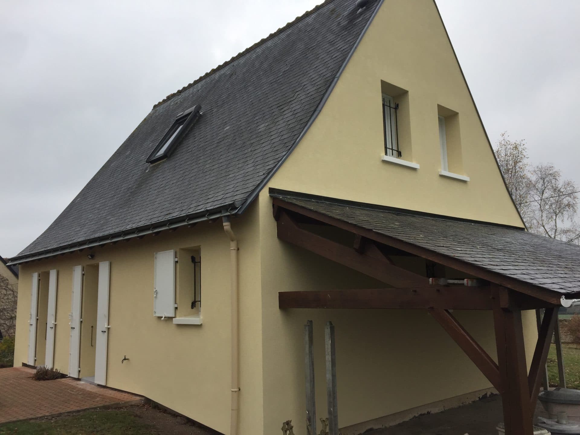 Isolation Thermique par l’Extérieur à Saint-Cyr-sur-Loire (37)