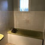rénovation d'une salle de bains à Anthon - baignoire avant