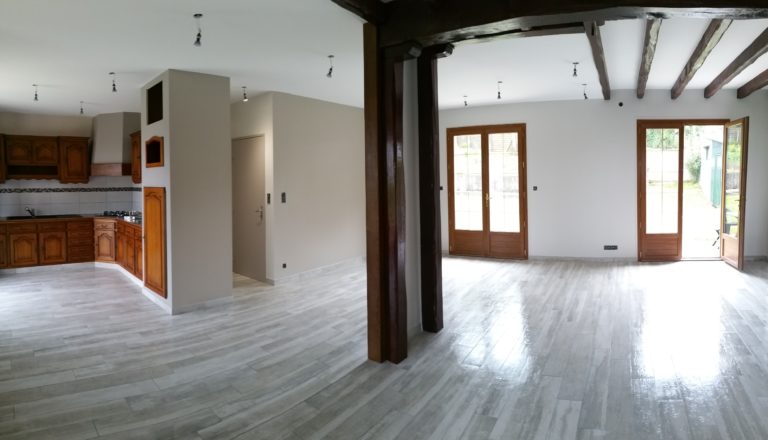 Rénovation d’une maison près de Châtellerault (86)