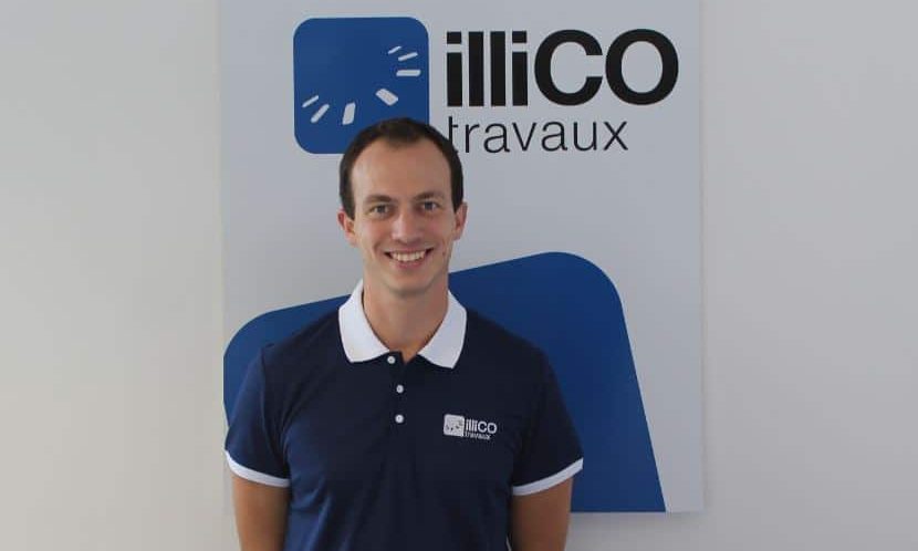 Alexandre Lepomme responsable de l'agence illiCO travaux La Roche sur Yon