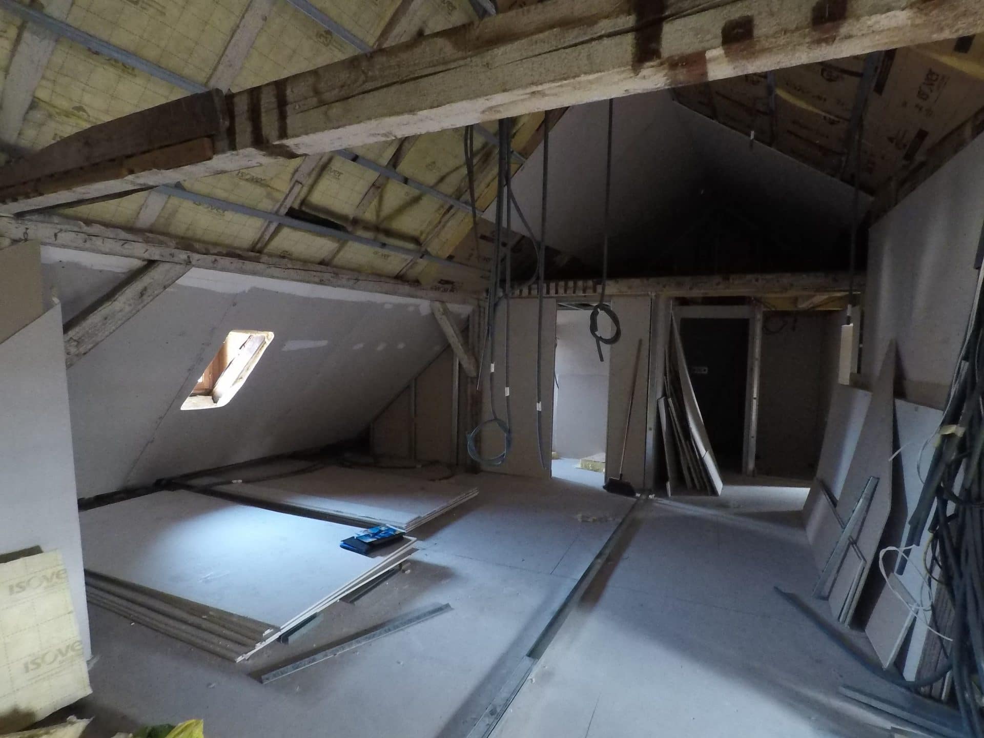 Création d’un appartement sous les combles à Strasbourg (67)