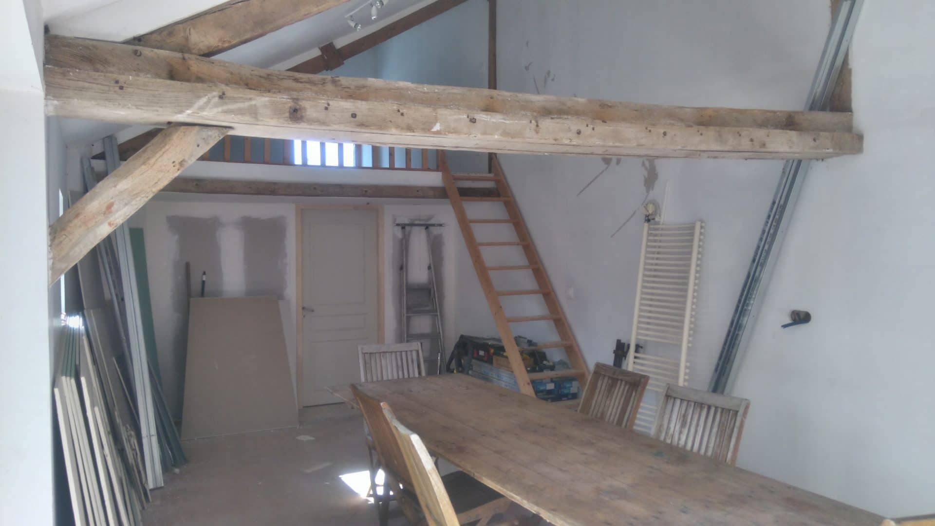 Création d’un studio à Fougères (35)