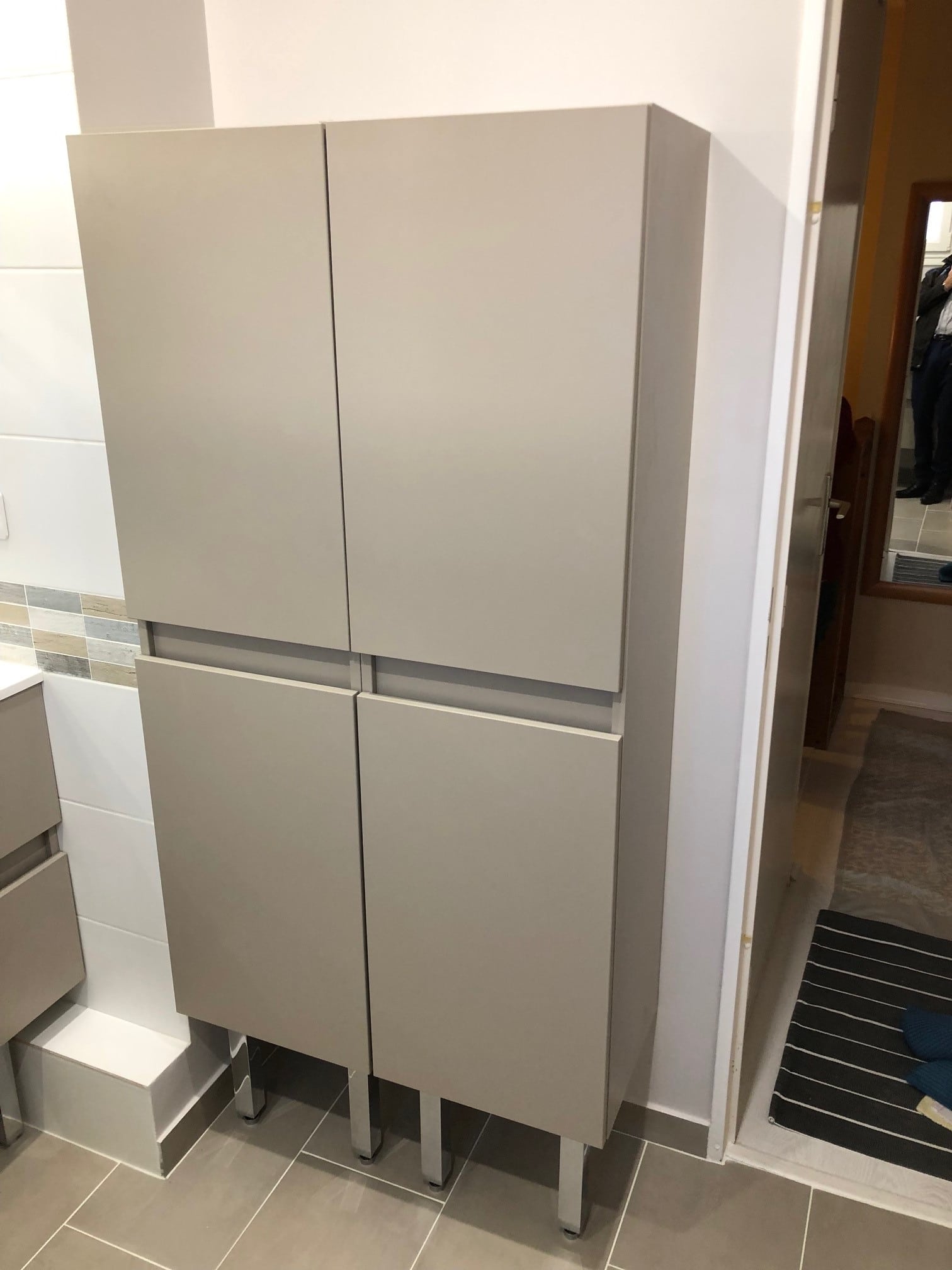Rénovation d’une salle de bain à Aubergenville (78)