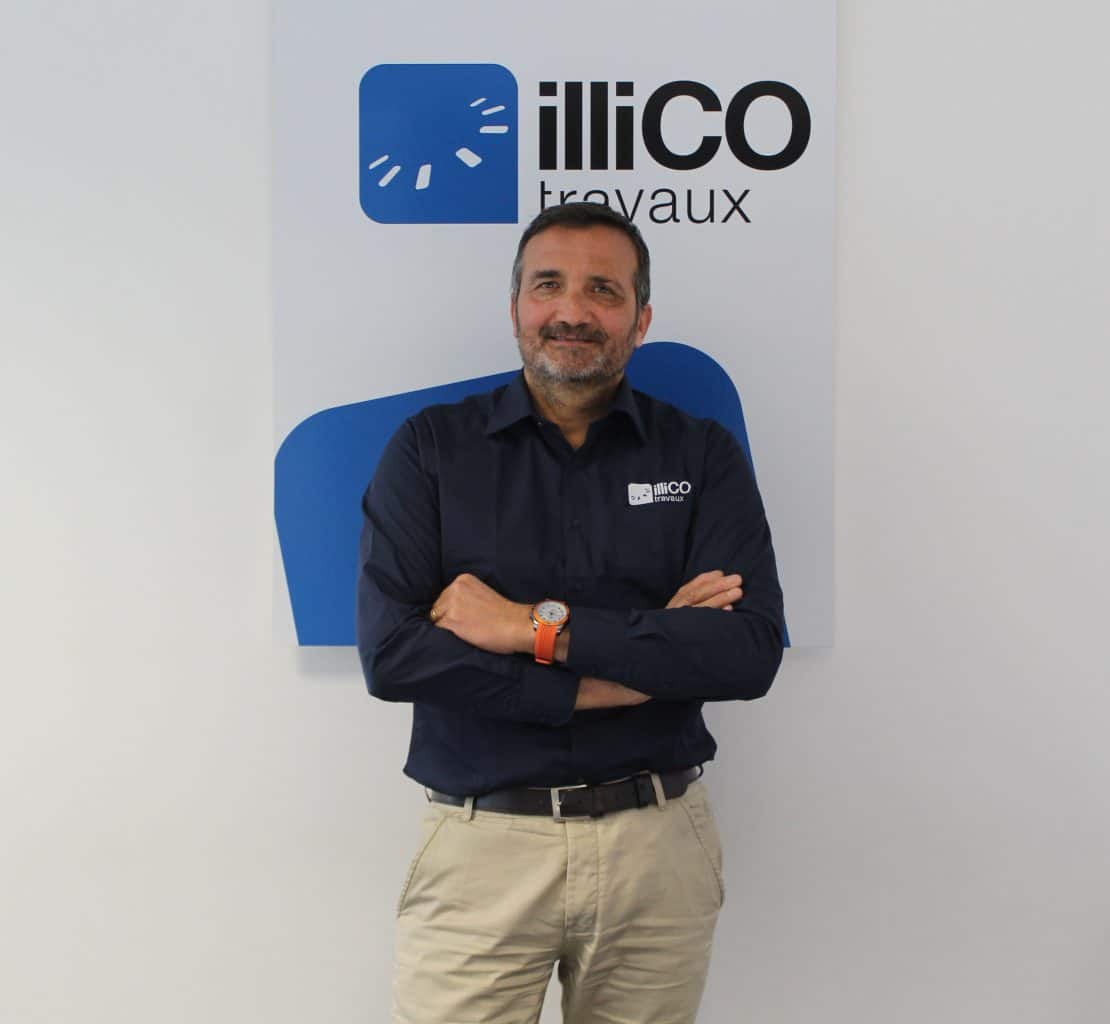 Bruno Boucheron, responsable d'agence illiCo travaux à Villefranche sur Saône