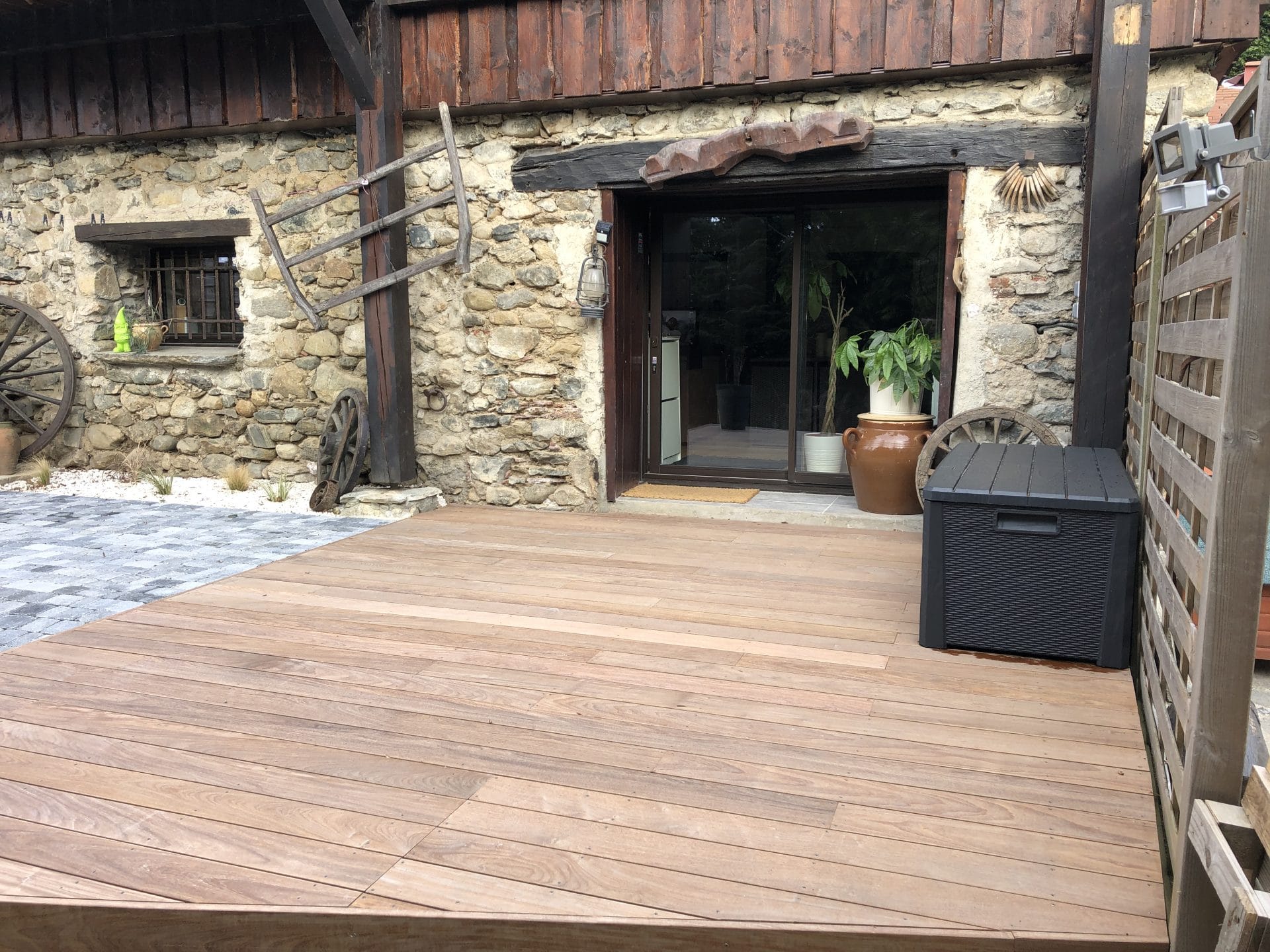 Rénovation d’une terrasse à Saint-Martin d’Uriage (38)