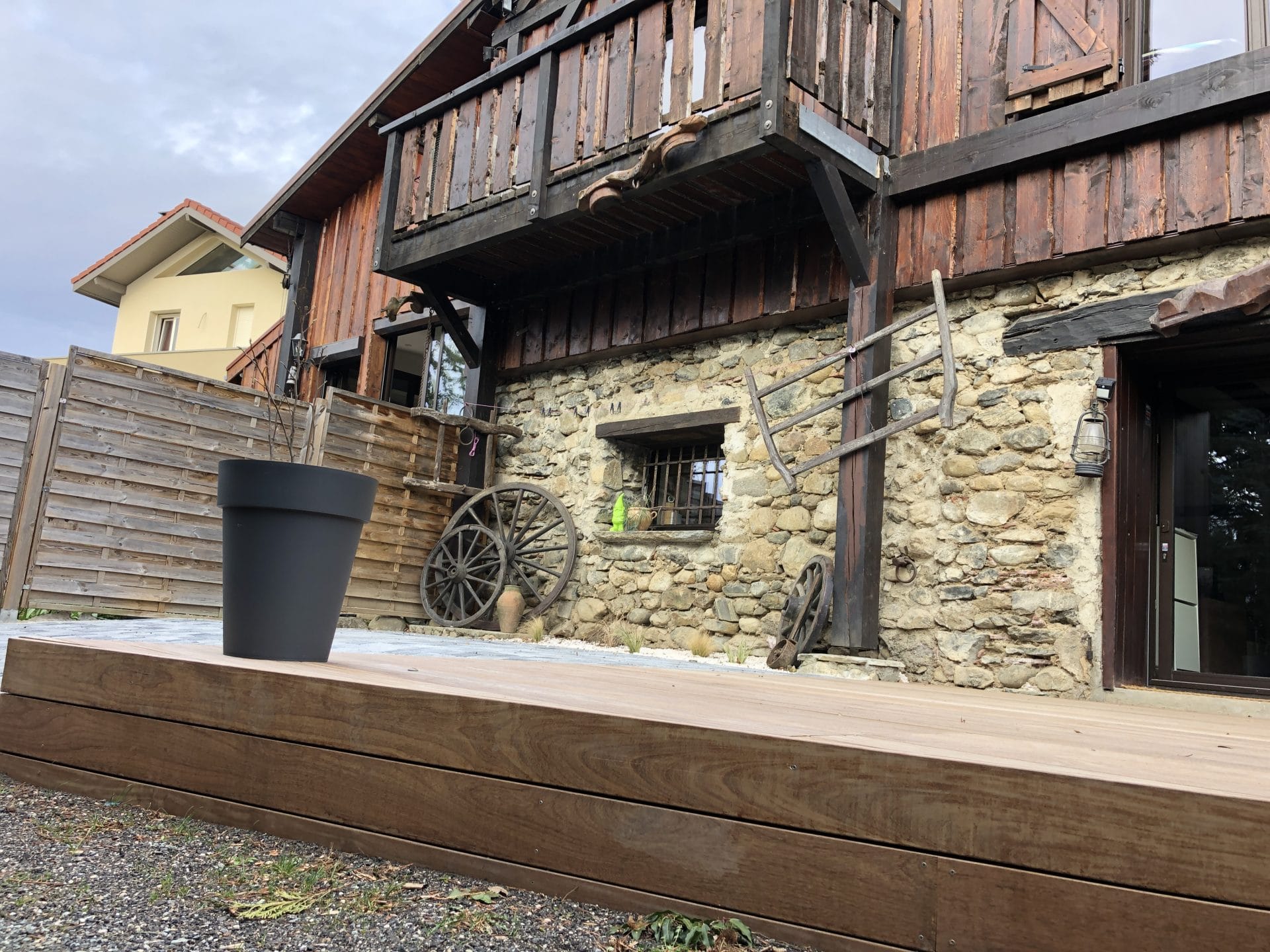Rénovation d’une terrasse à Saint-Martin d’Uriage (38)