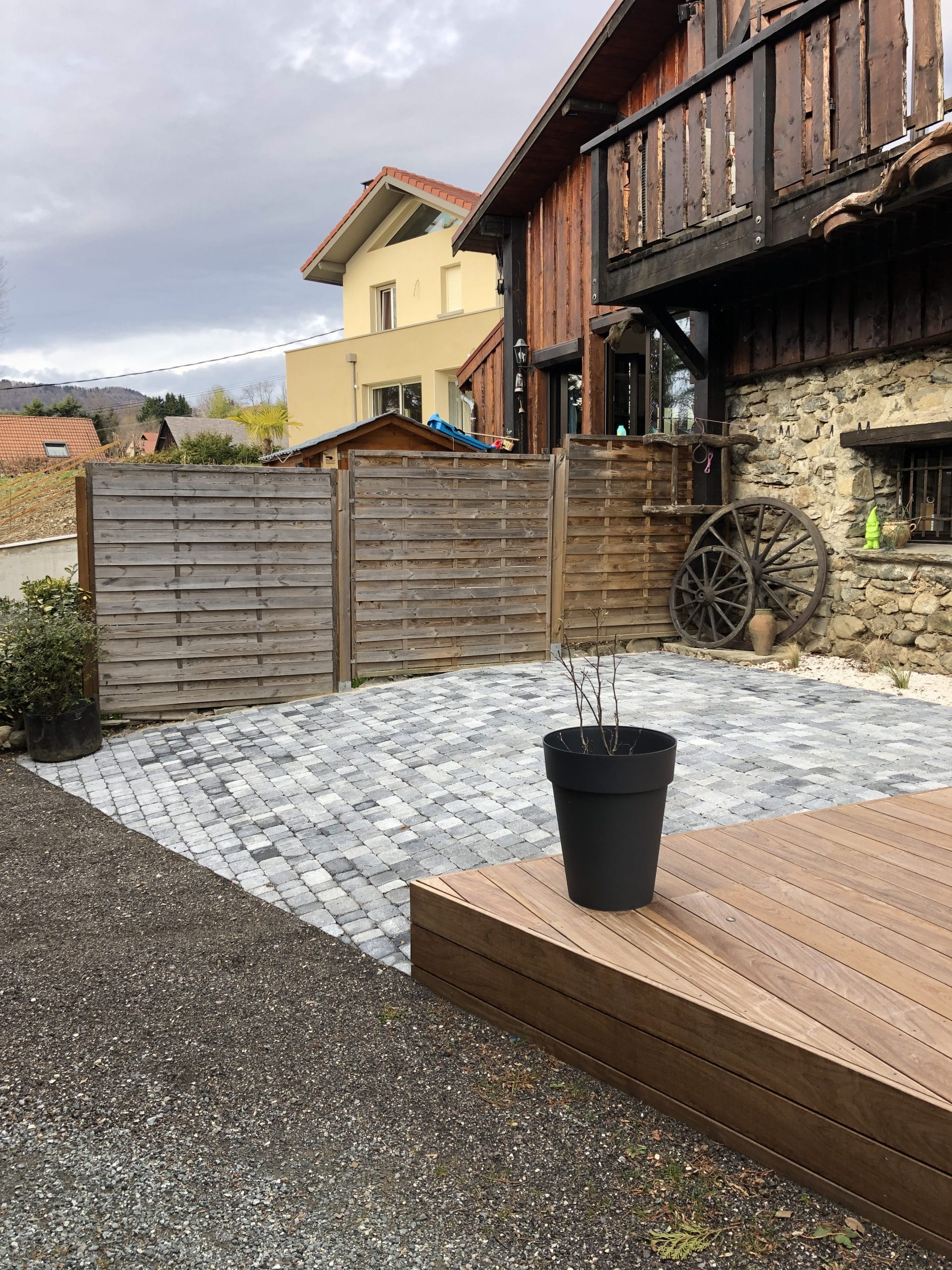 Rénovation d’une terrasse à Saint-Martin d’Uriage (38)