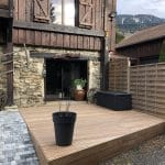 rénovation d’une terrasse à Saint-Martin d'Uriage