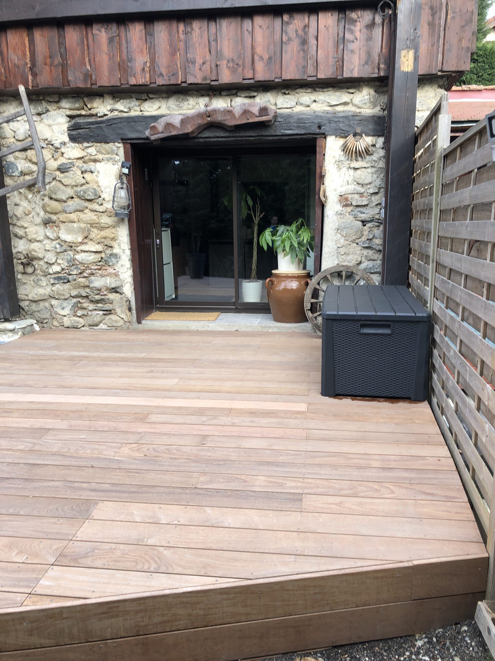 Rénovation d’une terrasse à Saint-Martin d’Uriage (38)