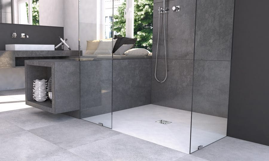 rénovation salle de bain douche à l'italienne