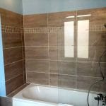Rénovation d'une baignoire d’une salle de bains à Roubaix