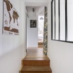 Couloir escalier extension maison étage chambre à Colombes