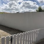 Rénovation de façades à Saint Gilles Croix de Vie mur jardin