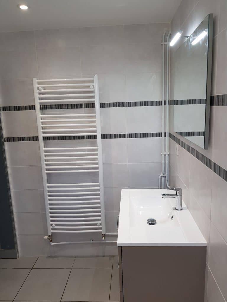 Rénovation d’une salle de bain à Gan (64)
