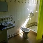 rénovation salle de bain évier douche bidet avant travaux Gan