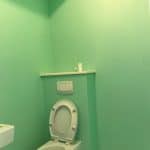 rénovation peinture WC toilettes appartement Besançon