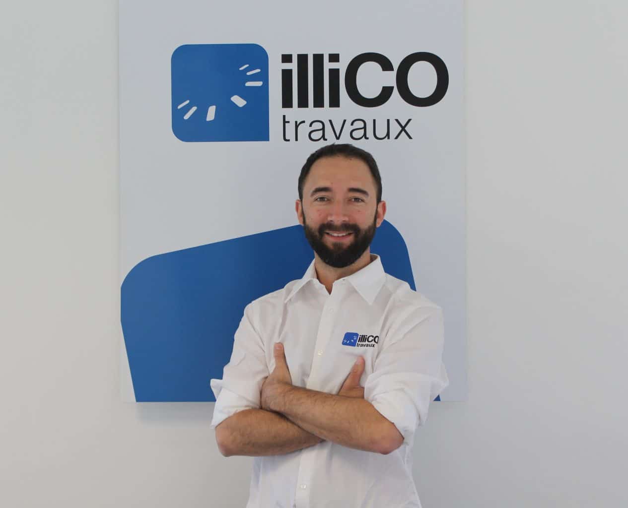 Tony Leroy responsable de l'agence locale illiCO travaux Agen