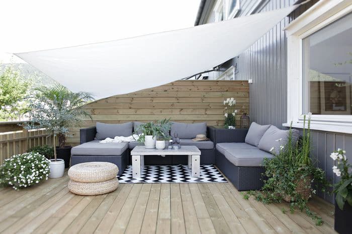 création d'une terrasse en bois