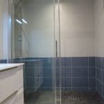 renovation appartement salle d'eau meuble vasque douche italienne paroi vitrée carrelage Saint-Didier-au-Mont-d'Or