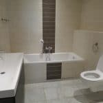 renovation appartement salle de bain meuble vasque baignoire toilettes carrelage Saint-Didier-au-Mont-d'Or