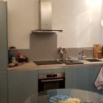 renovation appartement cuisine équipée aménagée four plaque cuisson Lyon