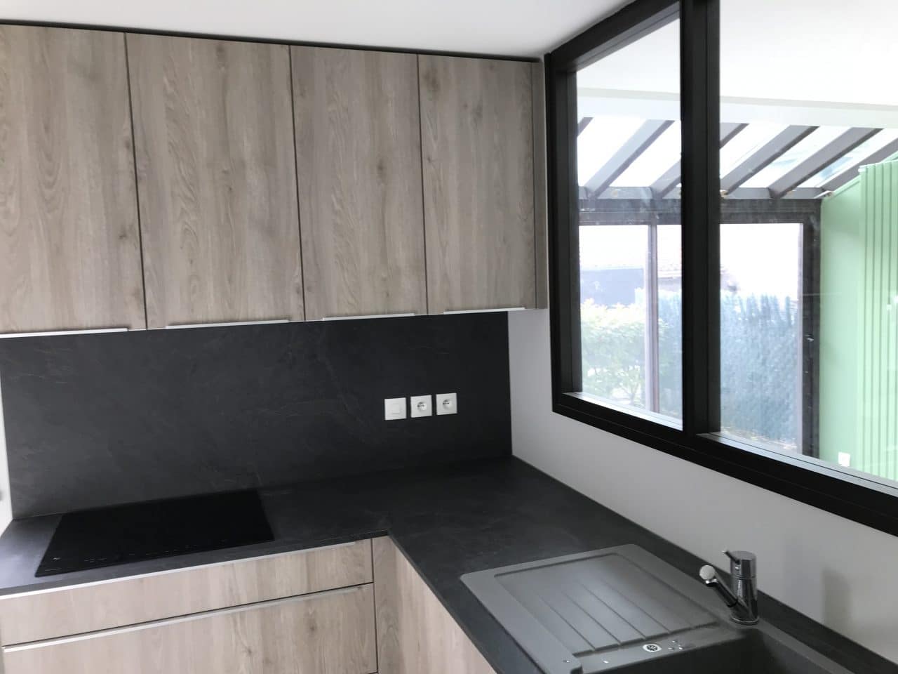 Rénovation de maison avec verrière d’intérieur à Lyon 9 (69)