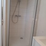 renovation salle d'eau douche bac carrelage paroi verre Tourcoing