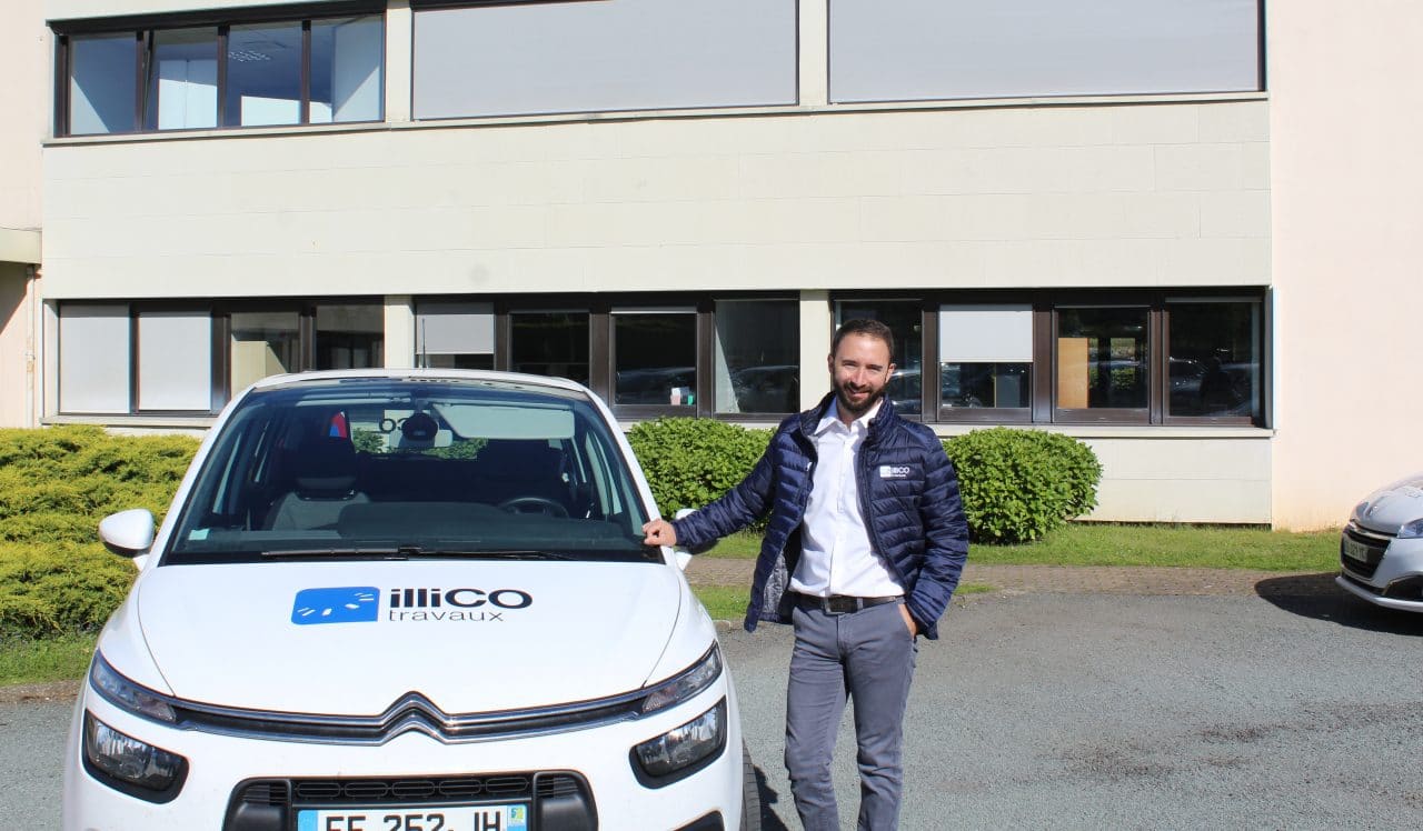 Tony Leroy responsable de l'agence illiCO travaux Agen