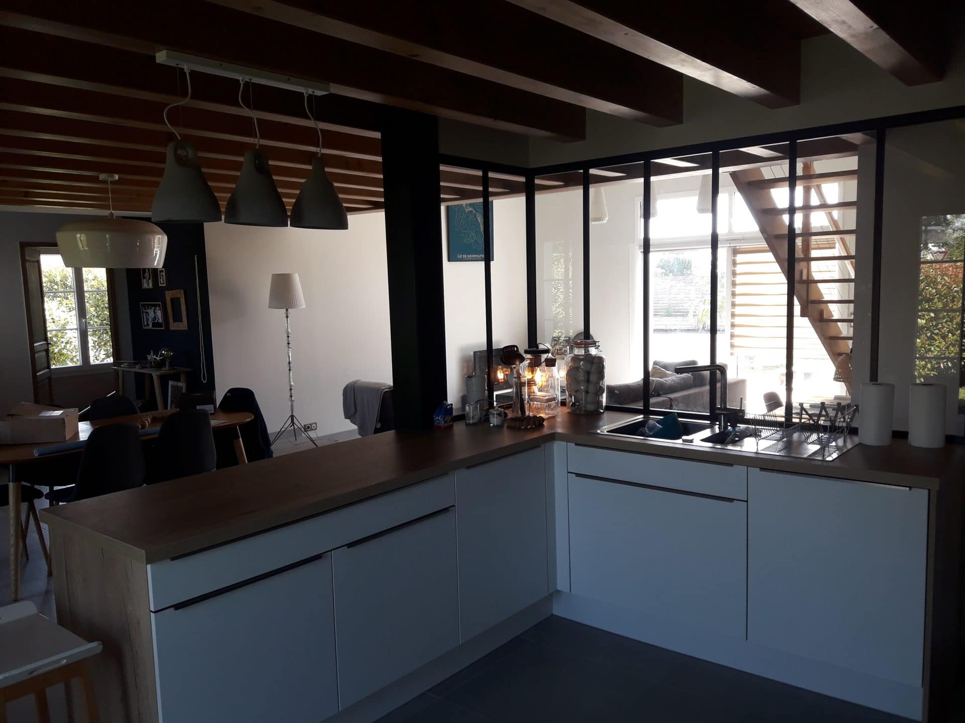Rénovation d’une maison moderne à Echiré (79)
