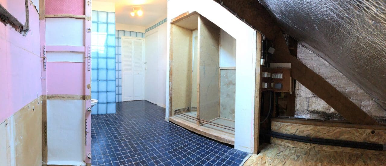 Salle de bain complètement transformée à Chanteloup-en-Brie (77)