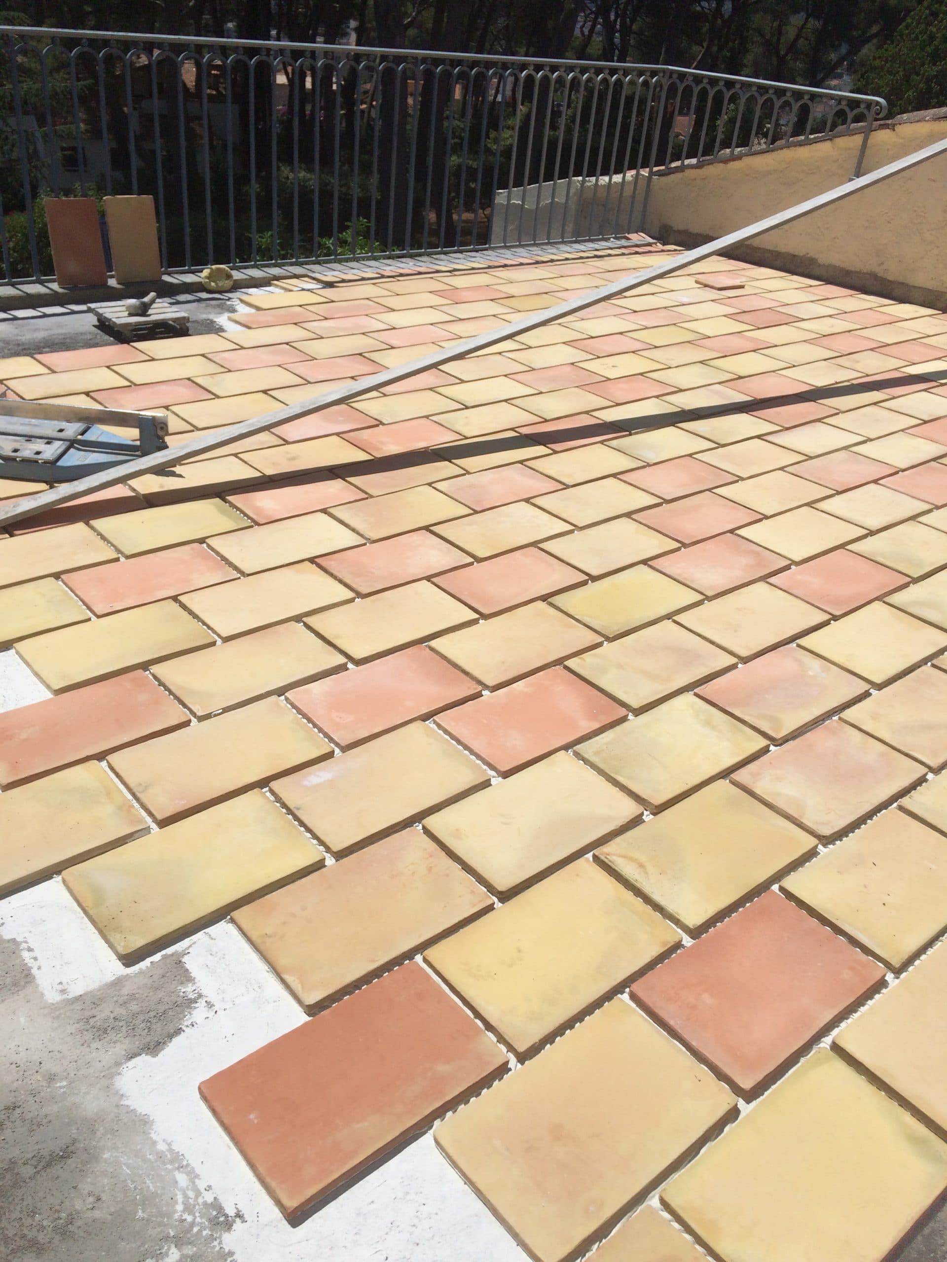 Rénovation d’une terrasse de maison provençale à Cannes (06)
