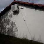ravalement façade mur crépi peinture finition pliolite Vouhé