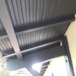ravalement façade préau peinture satin microporeuse passement de toit Vouhé