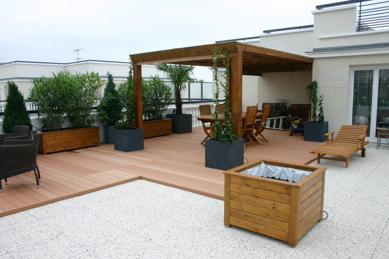terrasse de toit 