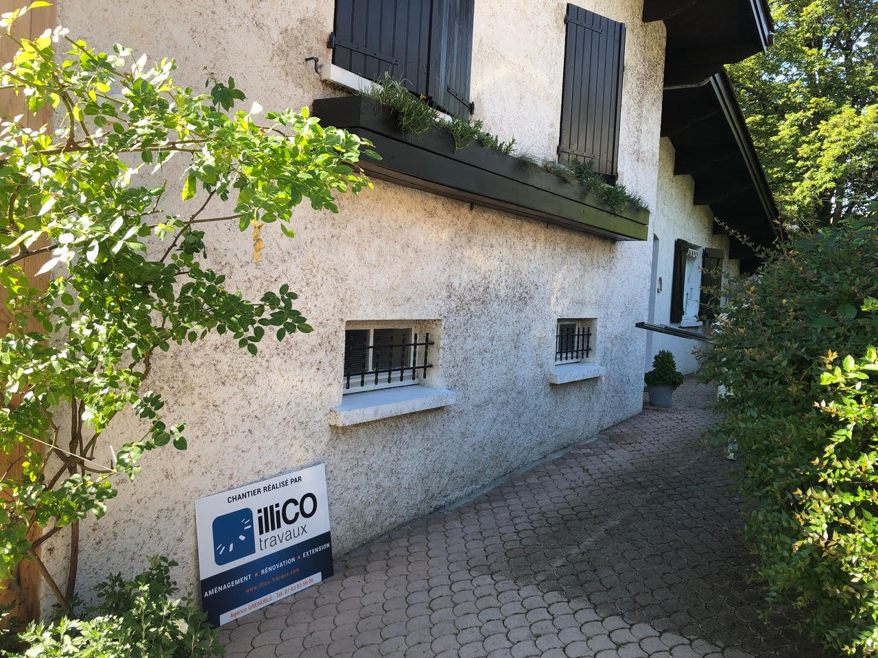Isolation de façade par l’extérieur à Grenoble (38)