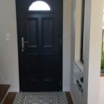 rénovation de maison à Clamart - changement de porte d'entrée