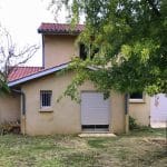 chantier d'une extension de maison avant travaux