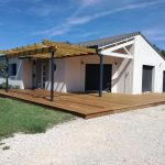 création d'une terrasse en bois à Muret