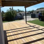 création d'une terrasse en bois à Muret