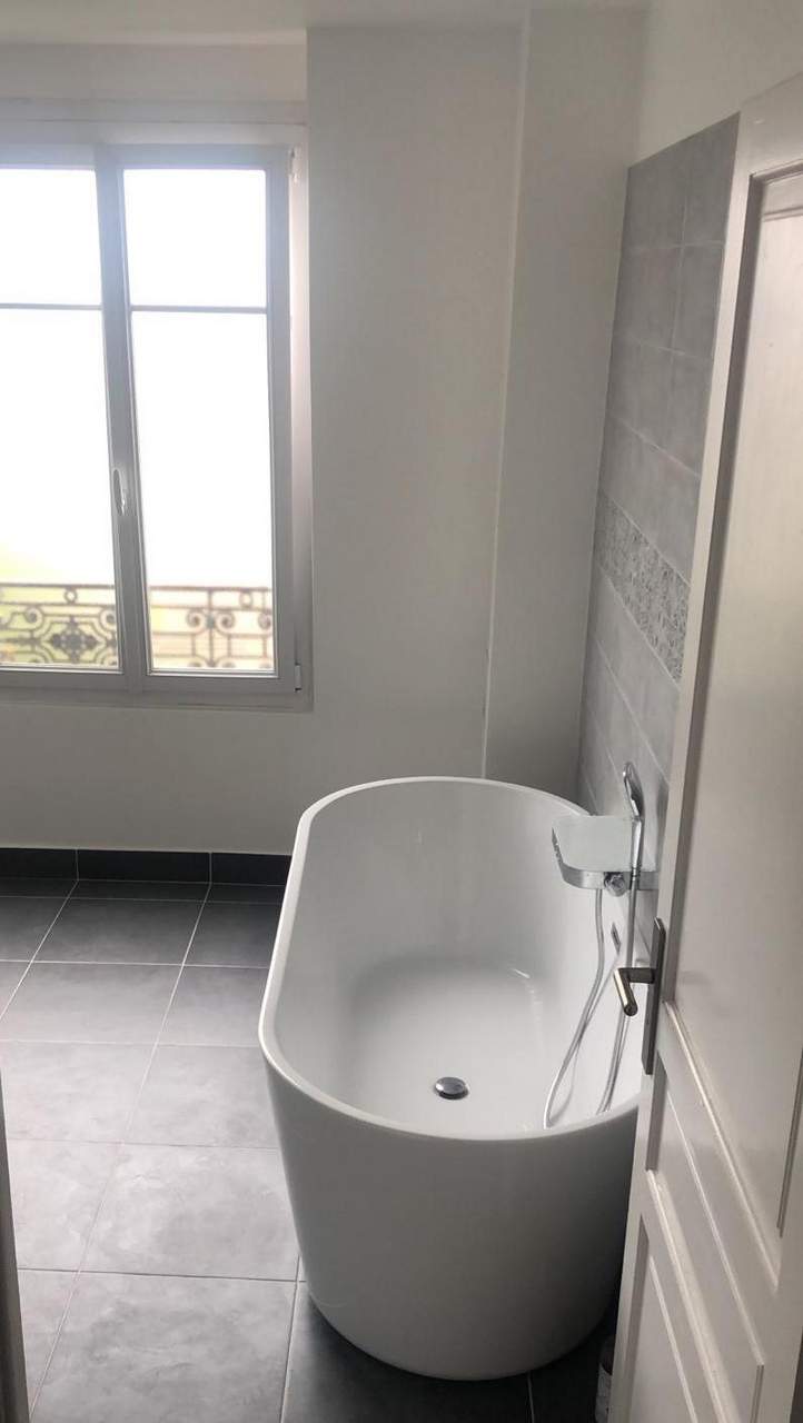 Une salle de bain rénovée à Asnières-sur-Seine (92)