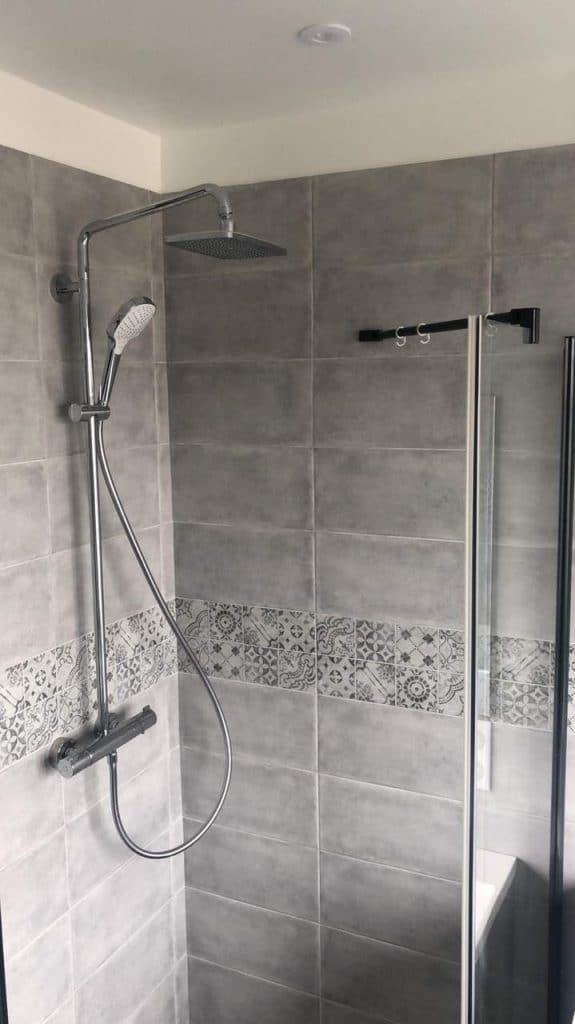 Une salle de bain rénovée à Asnières-sur-Seine (92)