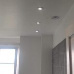 rénovation salle de bain spots lumineux