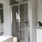 rénovation de salle de bain près de Strasbourg : douche rénovée